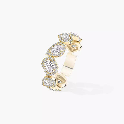 [LORA] Diamond Wedding Ring My Twin