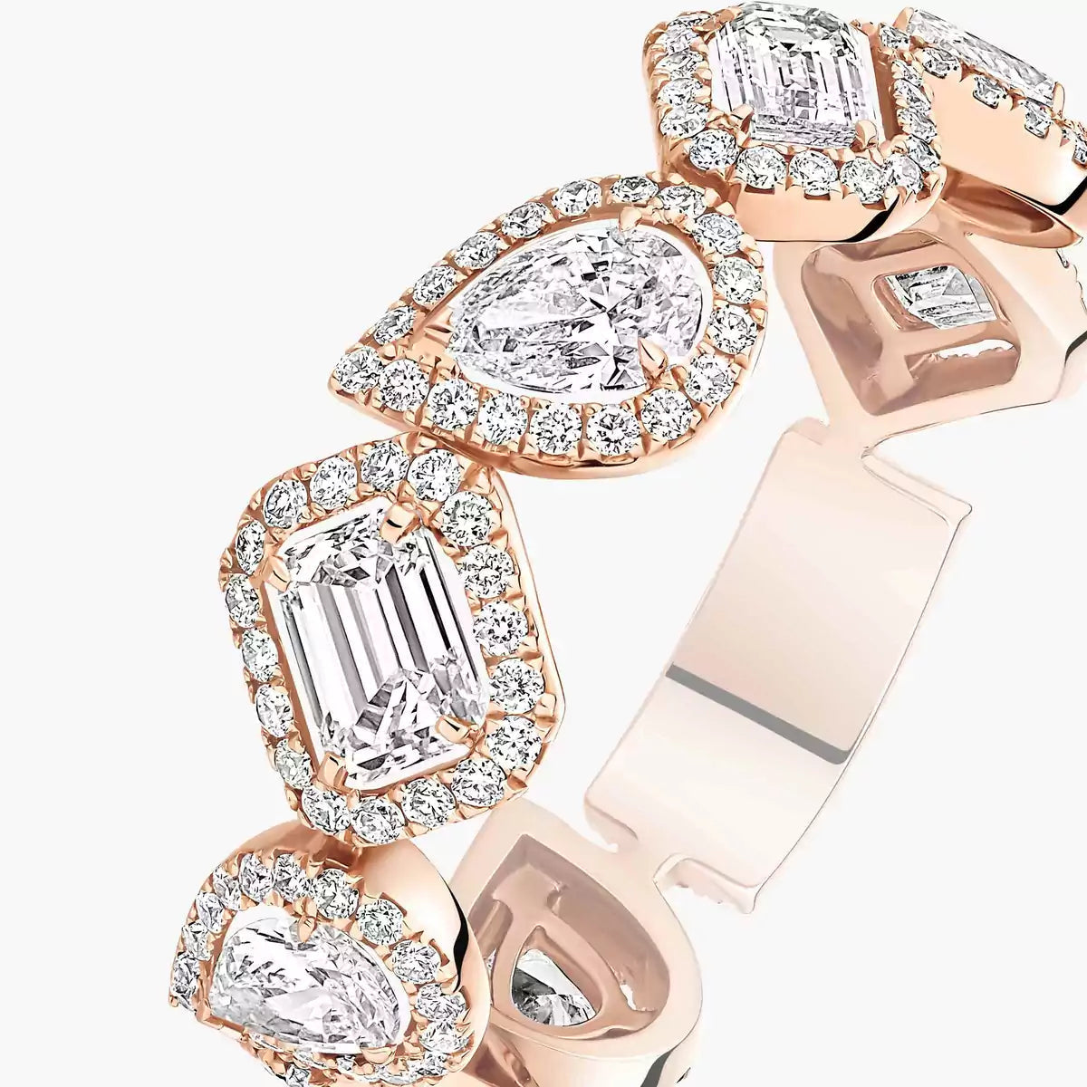 [LORA] Diamond Wedding Ring My Twin