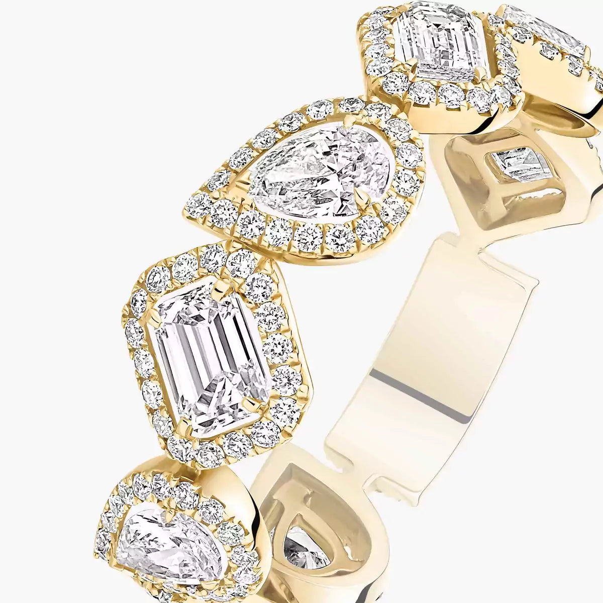 [LORA] Diamond Wedding Ring My Twin