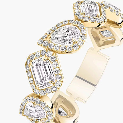 [LORA] Diamond Wedding Ring My Twin