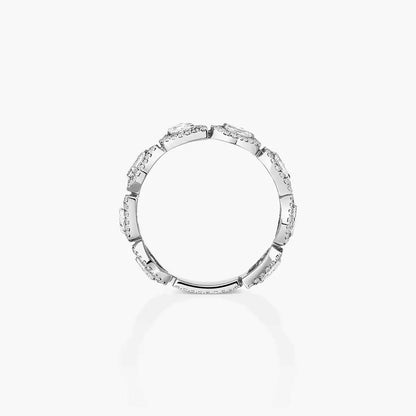 [LORA] Diamond Wedding Ring My Twin