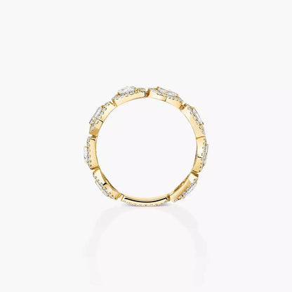 [LORA] Diamond Wedding Ring My Twin