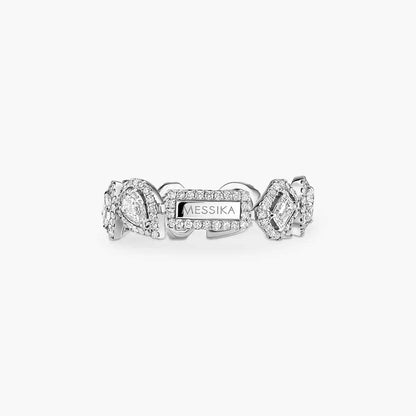 [LORA] Diamond Wedding Ring My Twin