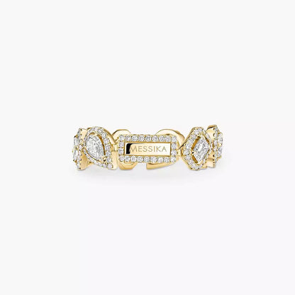 [LORA] Diamond Wedding Ring My Twin