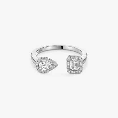 [LORA] My Twin Toi Gold Diamond Ring