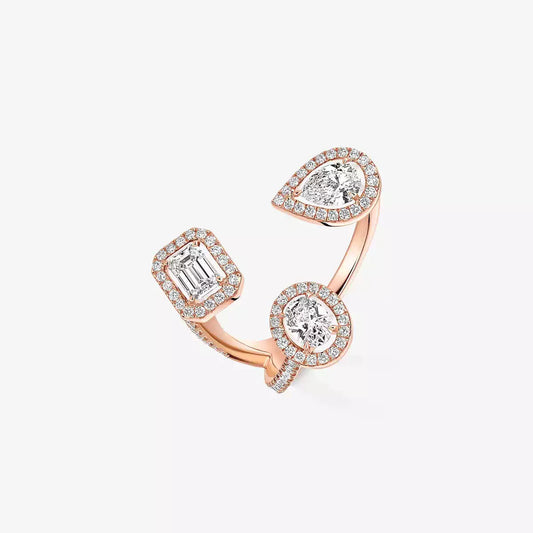 [[LORA]  Diamond Ring 0,25ct My Twin Trilogy