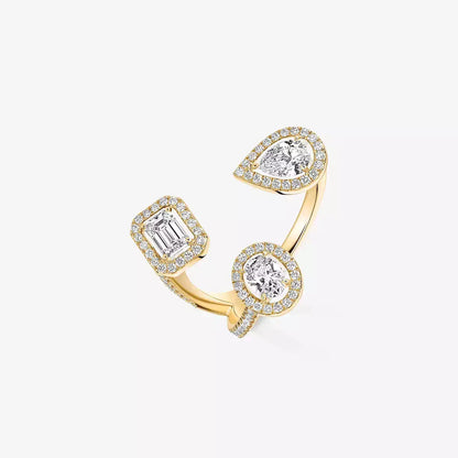 [[LORA]  Diamond Ring 0,25ct My Twin Trilogy