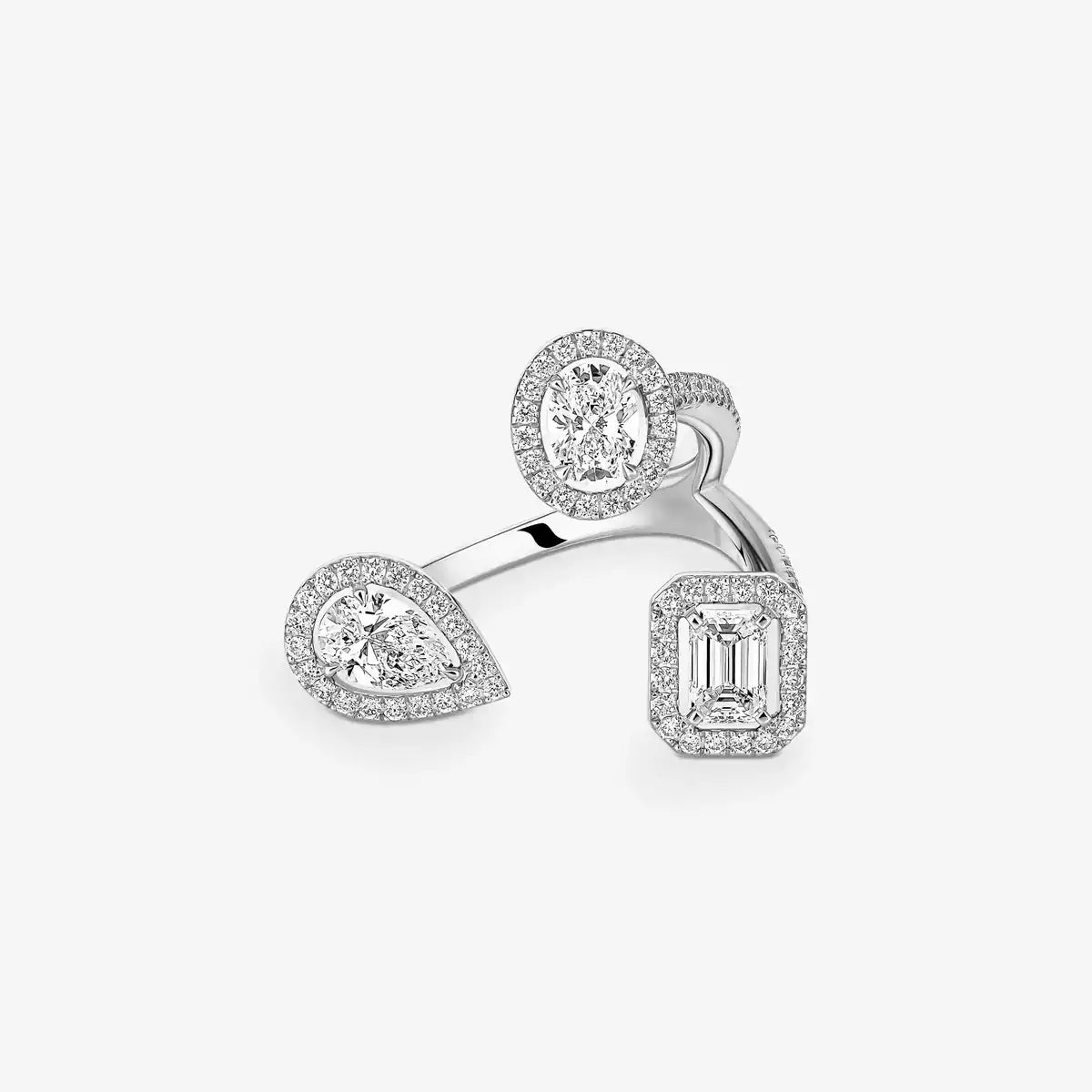 [[LORA]  Diamond Ring 0,25ct My Twin Trilogy