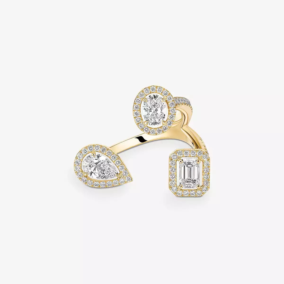 [[LORA]  Diamond Ring 0,25ct My Twin Trilogy
