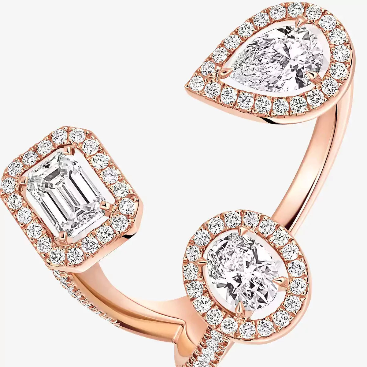 [[LORA]  Diamond Ring 0,25ct My Twin Trilogy