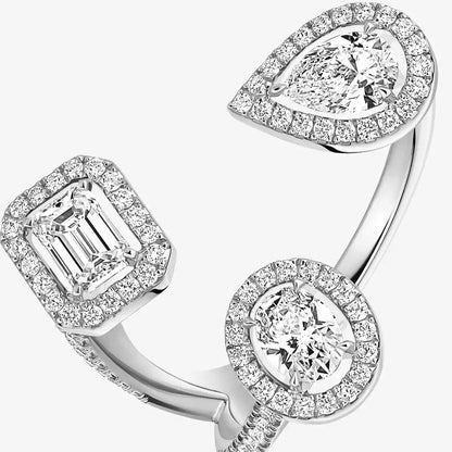 [[LORA]  Diamond Ring 0,25ct My Twin Trilogy