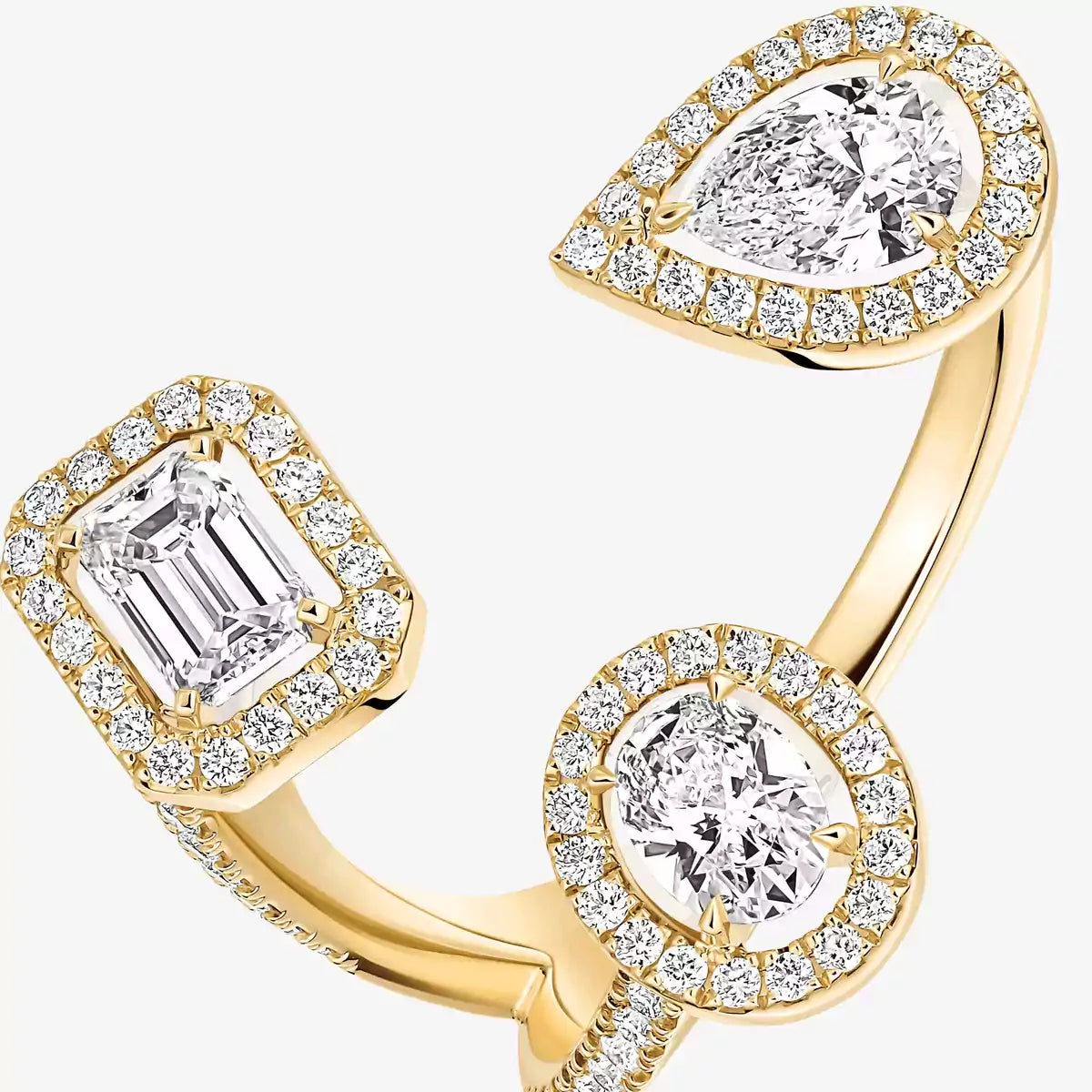[[LORA]  Diamond Ring 0,25ct My Twin Trilogy