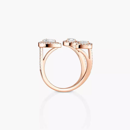 [[LORA]  Diamond Ring 0,25ct My Twin Trilogy