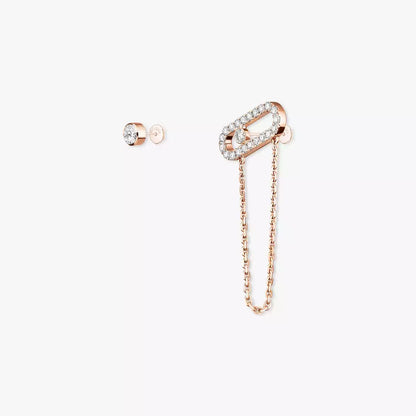 [LORA] Move Uno Diamond Earrings