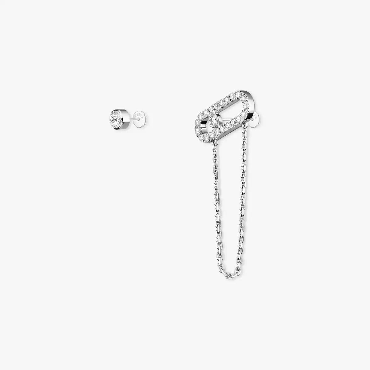 [LORA] Move Uno Diamond Earrings