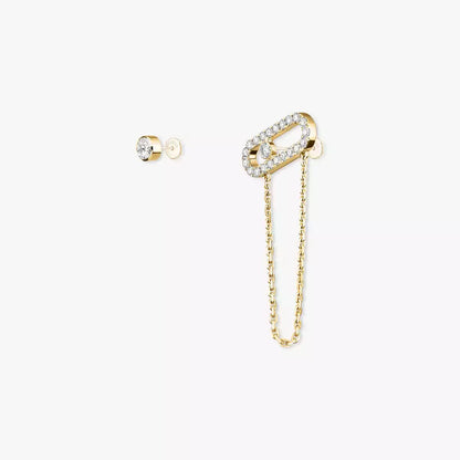 [LORA] Move Uno Diamond Earrings