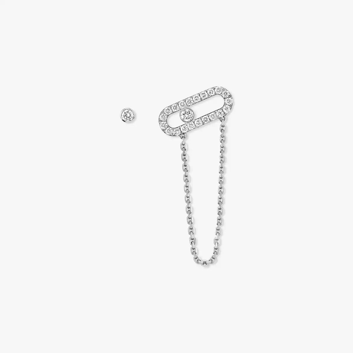 [LORA] Move Uno Diamond Earrings