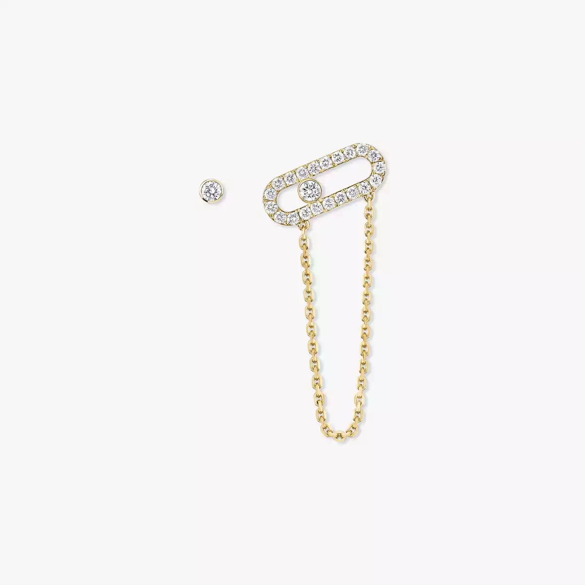 [LORA] Move Uno Diamond Earrings