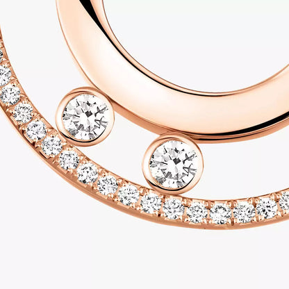 [LORA] Move Romane Small Diamond Hoop Earrings