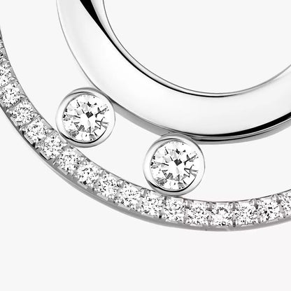 [LORA] Move Romane Small Diamond Hoop Earrings