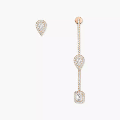 [LORA] Diamond Drop Earrings My Twin