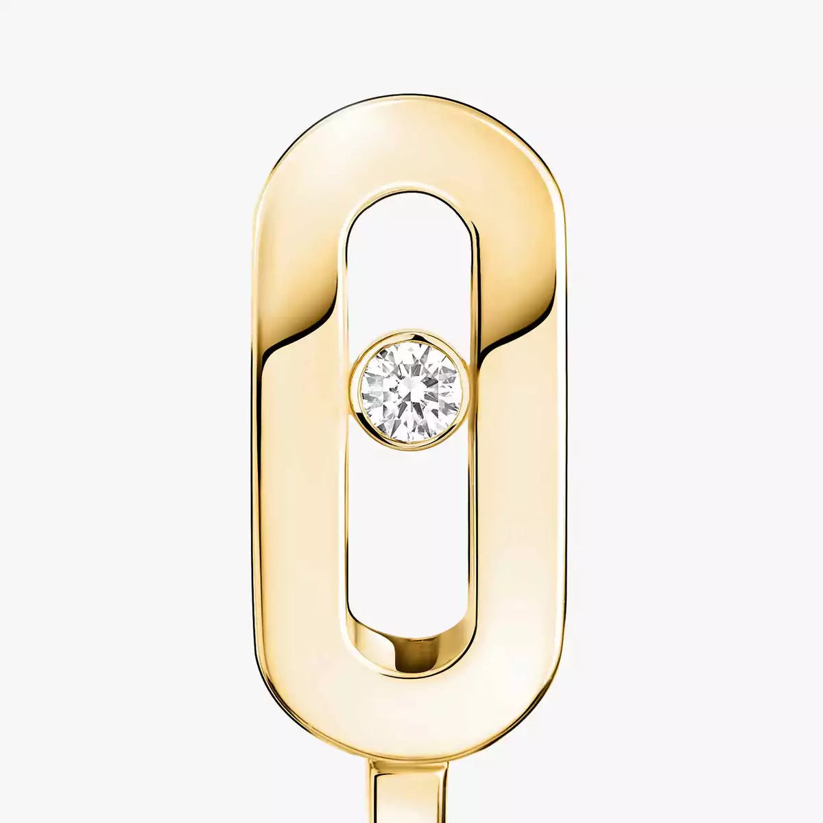 [LORA] Diamond Mini Hoop Earrings Move Classique