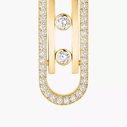 [LORA] Diamond Pendant Earrings Move 10Th