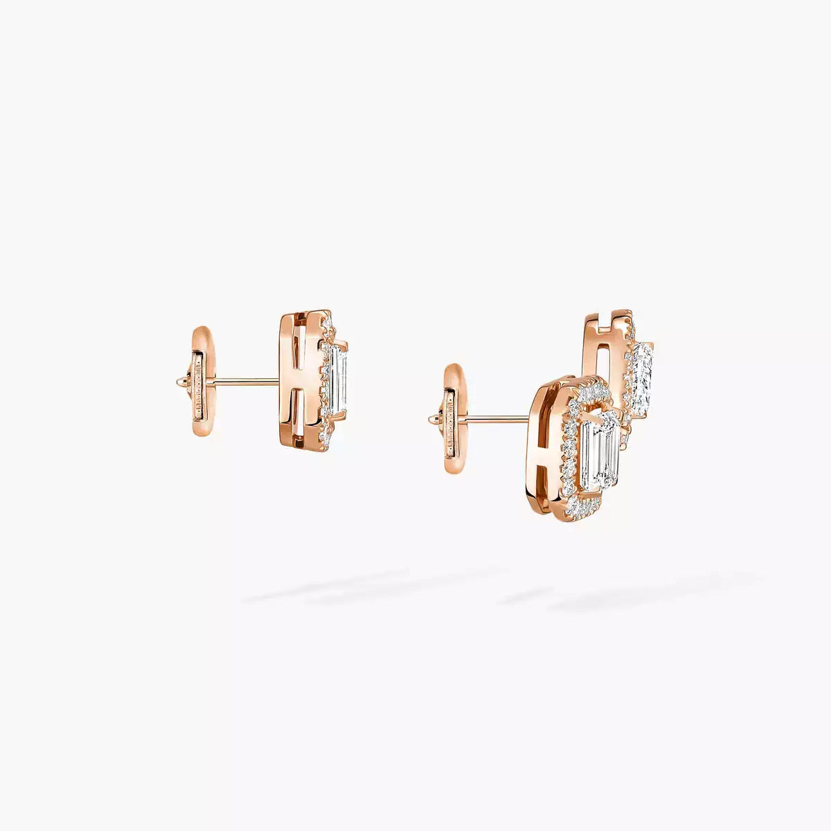 [LORA] Diamond Earrings 0,10ct My Twin 1+2