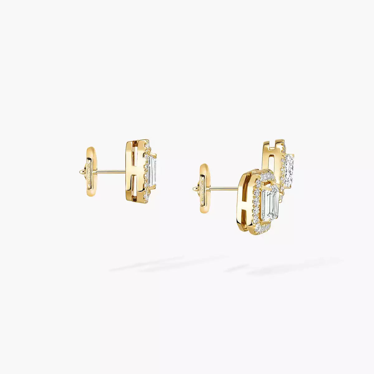 [LORA] Diamond Earrings 0,10ct My Twin 1+2