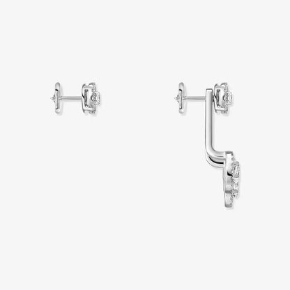 [LORA]  My Twin Trio  Diamond Earrings