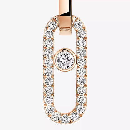 [LORA] Move Link Diamond Earrings
