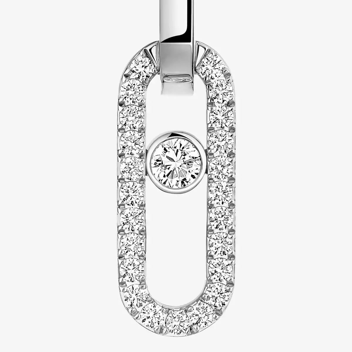[LORA] Move Link Diamond Earrings