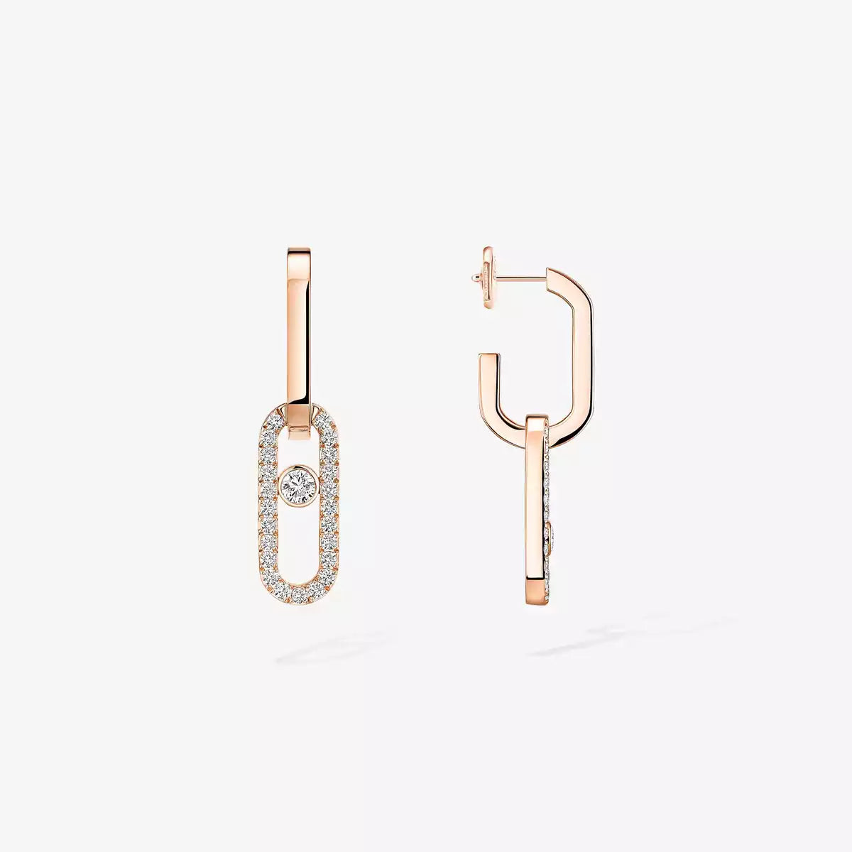 [LORA] Move Link Diamond Earrings