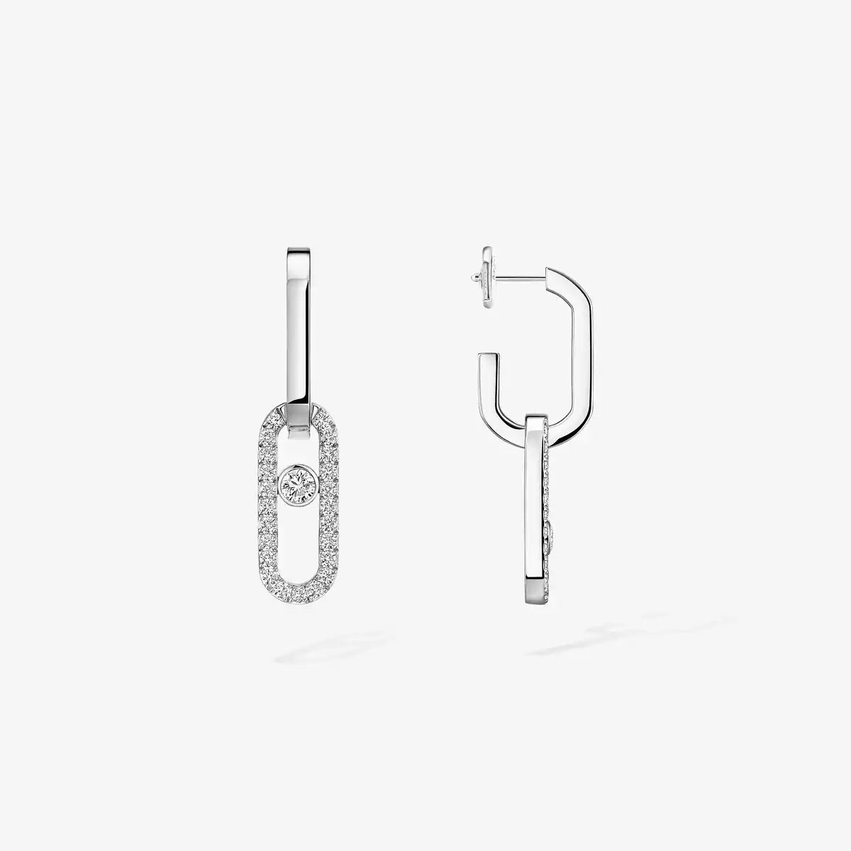 [LORA] Move Link Diamond Earrings