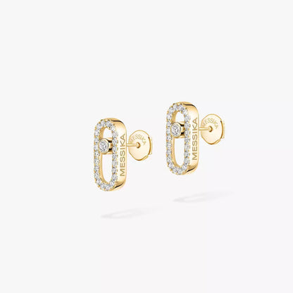 [LORA] Move Uno Diamond Earrings