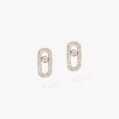 [LORA] Move Uno Diamond Earrings