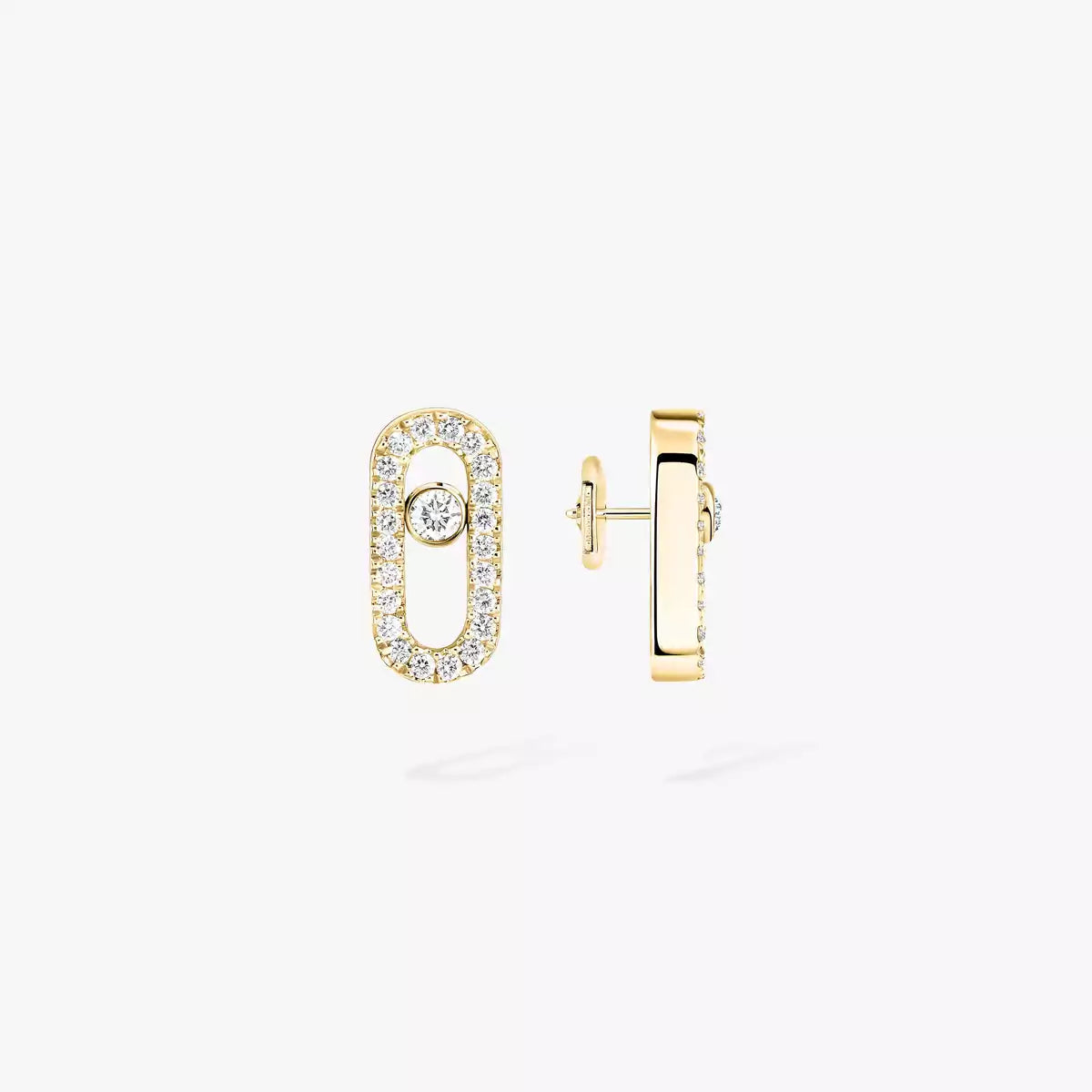 [LORA] Move Uno Diamond Earrings