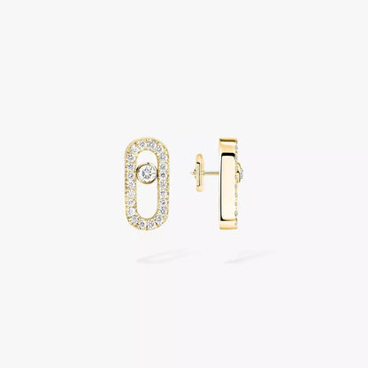 [LORA] Move Uno Diamond Earrings