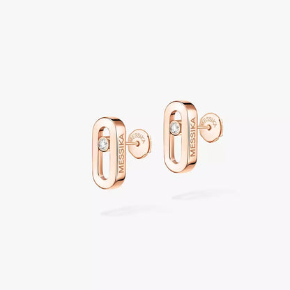 [LORA] Move Uno Diamond Stud Earrings