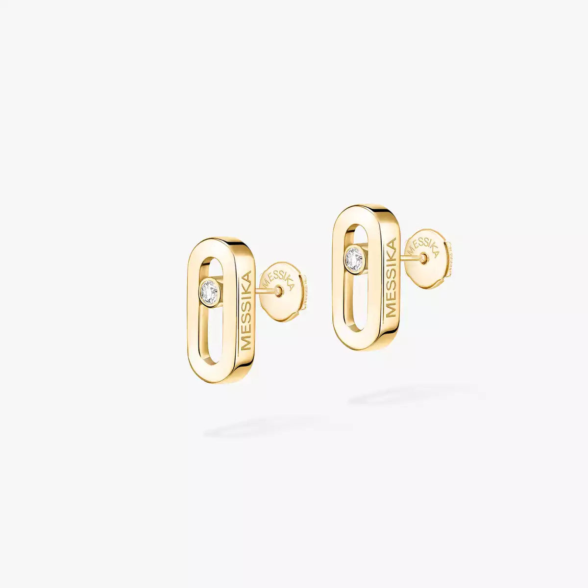 [LORA] Move Uno Diamond Stud Earrings