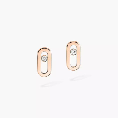 [LORA] Move Uno Diamond Stud Earrings