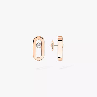 [LORA] Move Uno Diamond Stud Earrings