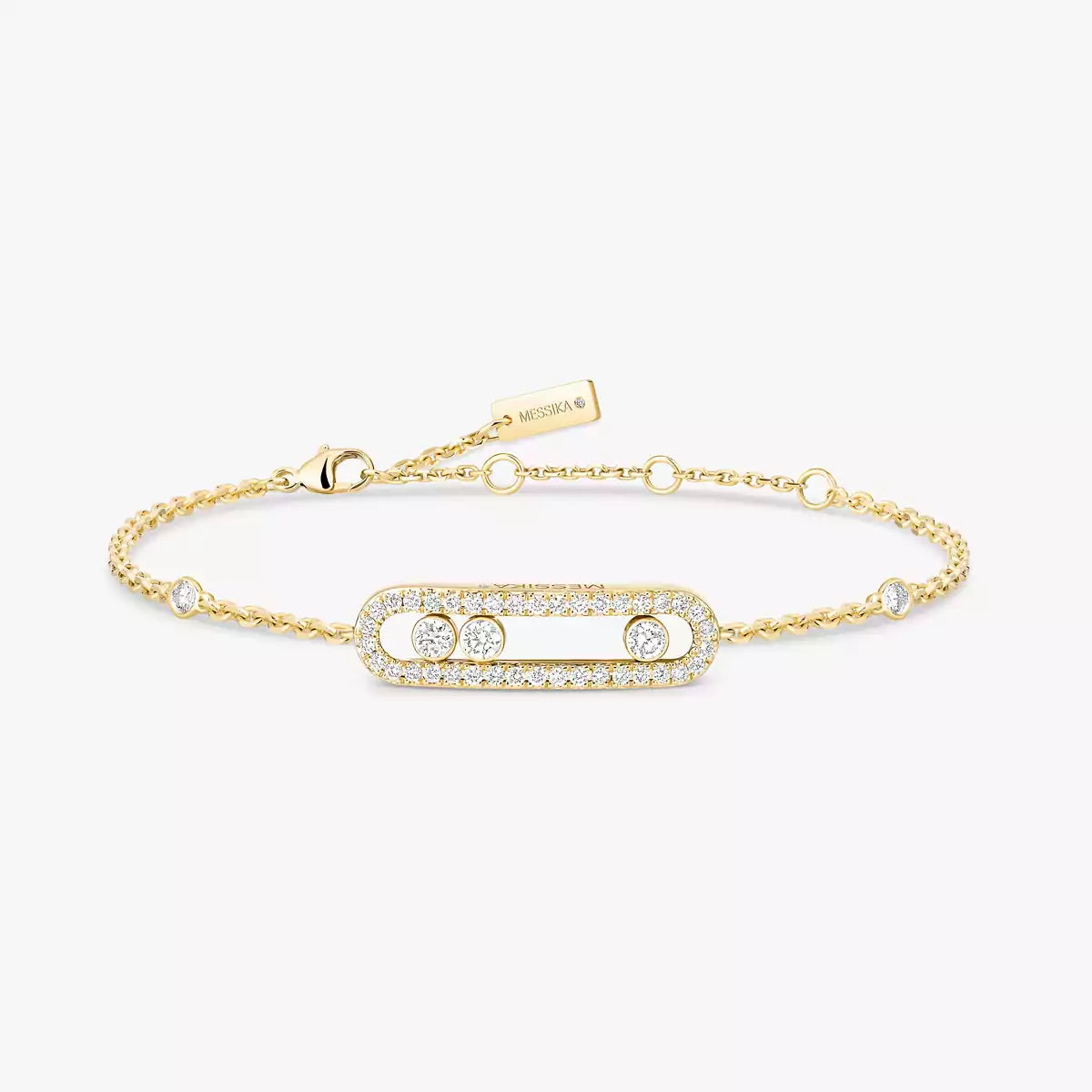 [LORA] Pavé Baby Move Diamond Bracelet