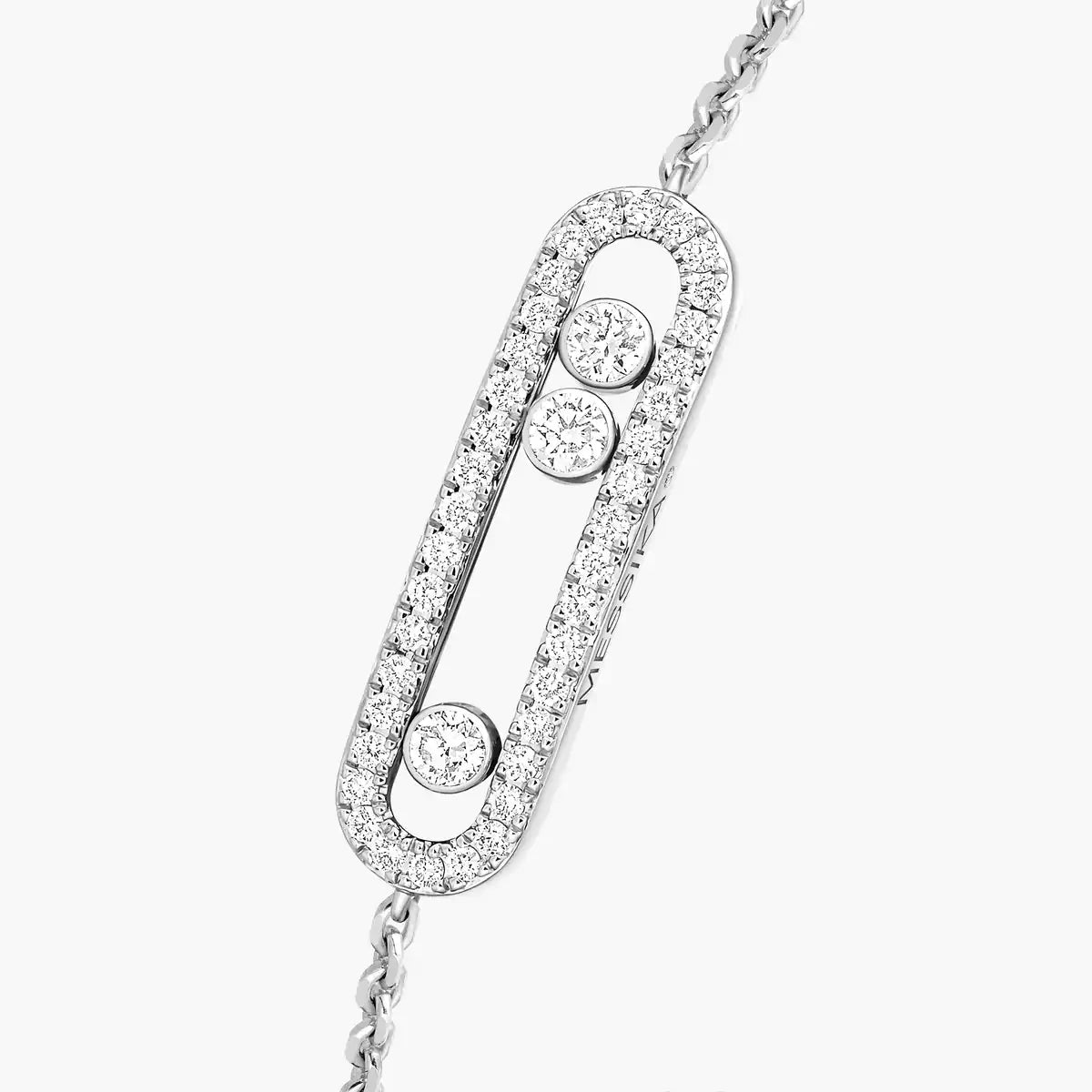 [LORA] Pavé Baby Move Diamond Bracelet