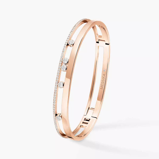 [LORA] Move Romane Diamond Bangle Bracelet