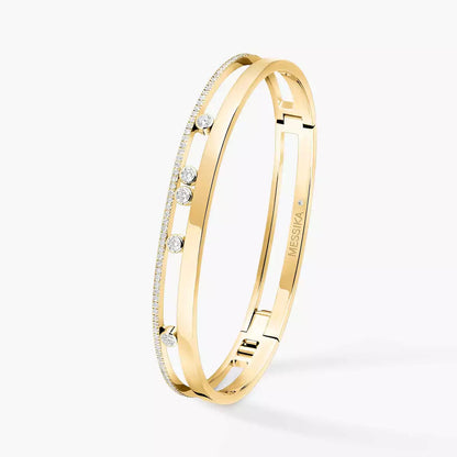 [LORA] Move Romane Diamond Bangle Bracelet