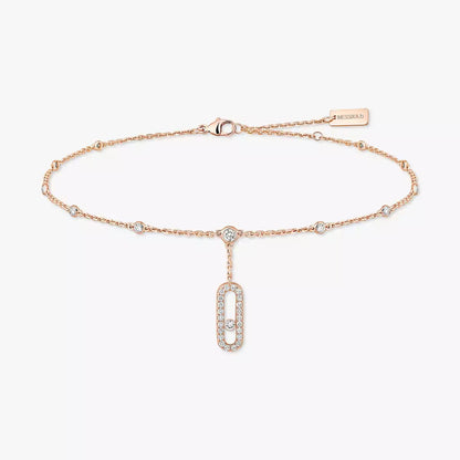 [LORA]  Move Uno pavé ankle bracelet