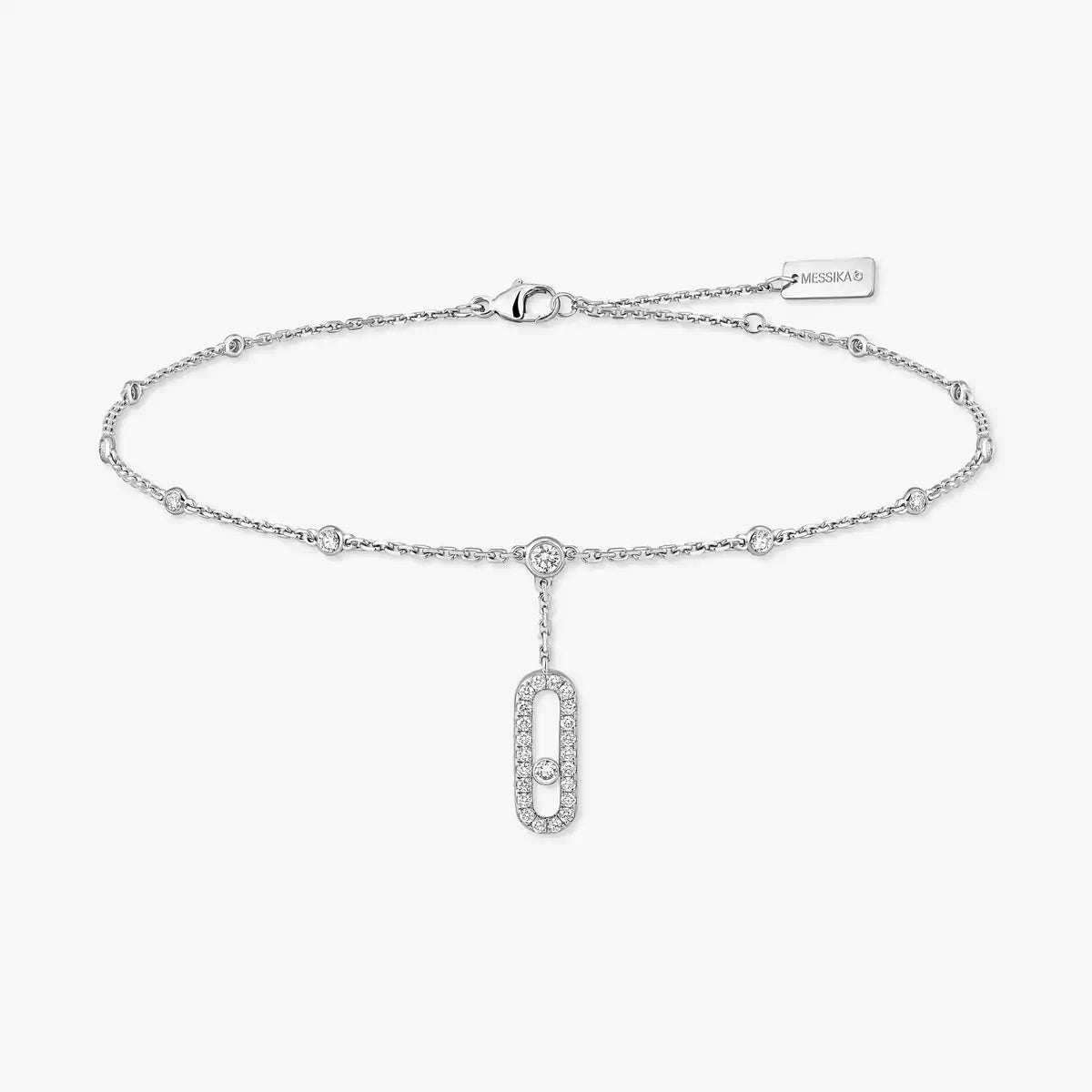 [LORA]  Move Uno pavé ankle bracelet