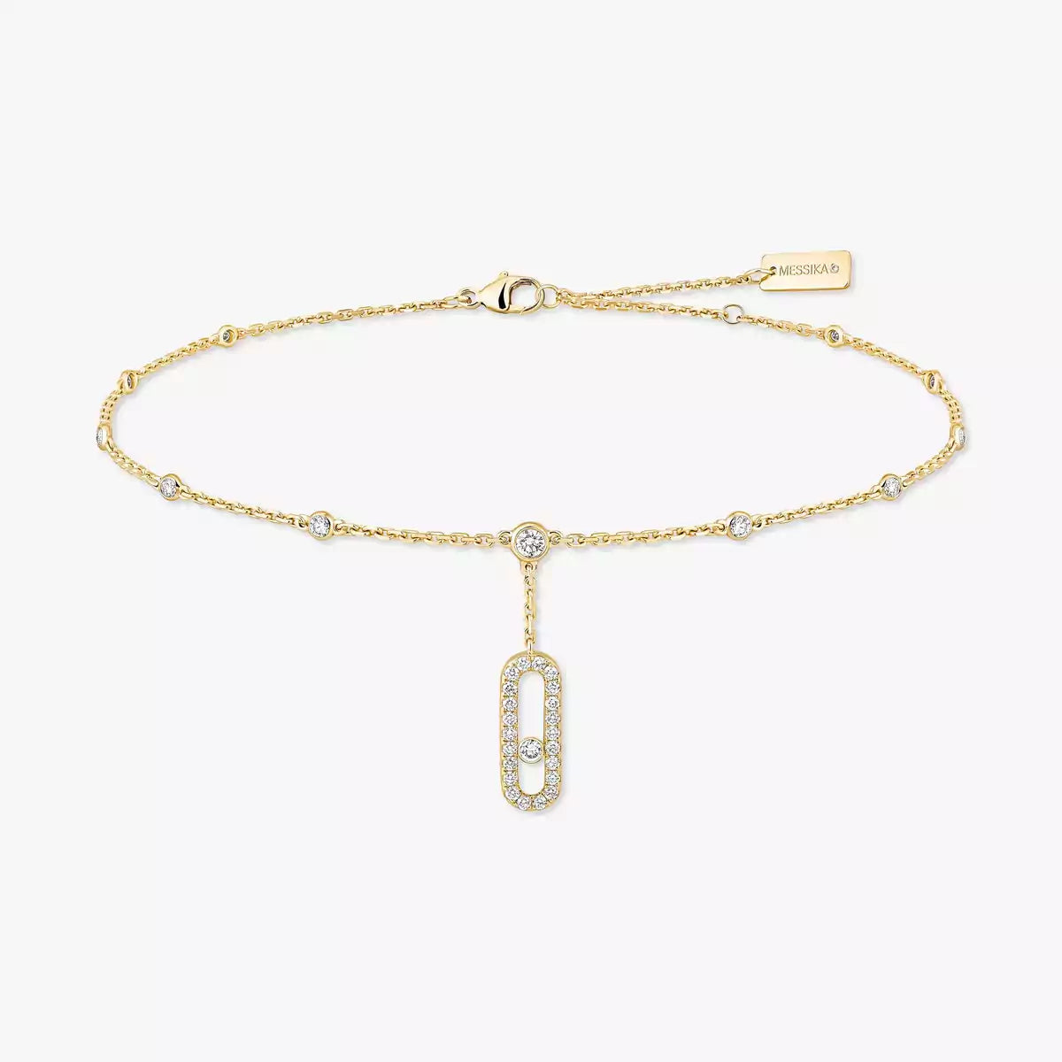 [LORA]  Move Uno pavé ankle bracelet