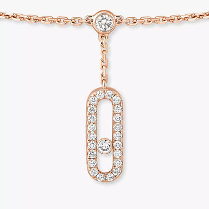 [LORA]  Move Uno pavé ankle bracelet